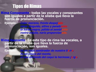 Que Es La Rima La poesia | PPT