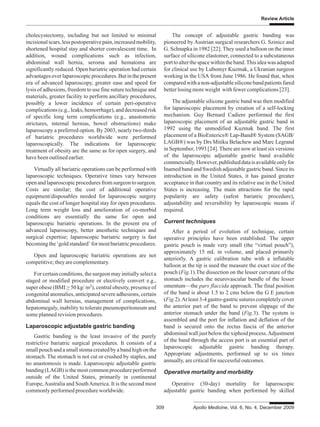 LAPAROSCOPIC SURGERY FOR MORBID OBESITY | PDF