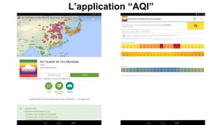 L’application “AQI”
 