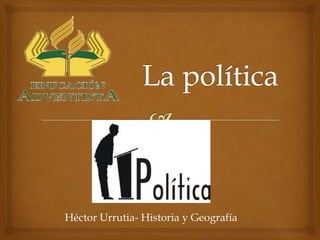 Héctor Urrutia- Historia y Geografía
 
