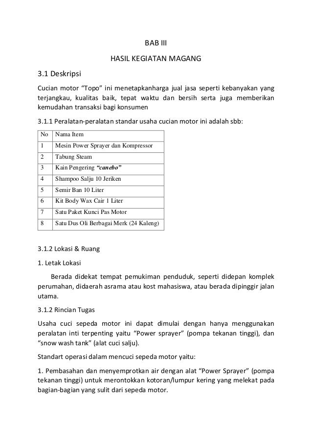 LAPORAN PELAKSANAAN MAGANG PROGRAM MAHASISWA WIRAUSAHA 