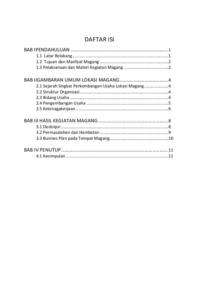 LAPORAN PELAKSANAAN MAGANG PROGRAM MAHASISWA WIRAUSAHA LAPORAN PELAKSANAAN MAGANG PROGRAM MAHASISWA WIRAUSAHA