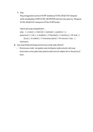 Preload Packet Laporan resmi | PDF
