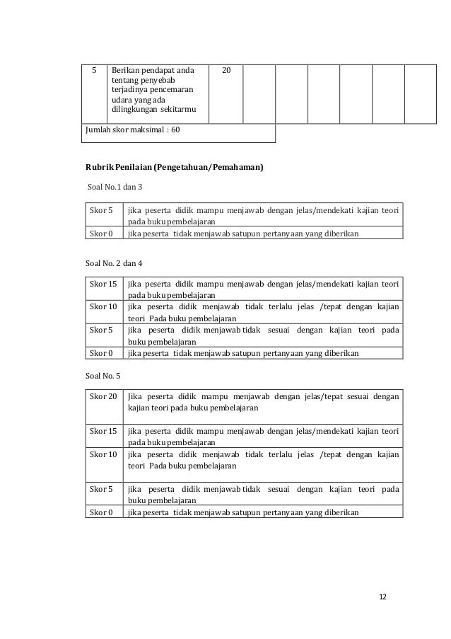 Soal Essay Tentang Pencemaran Lingkungan Goresan