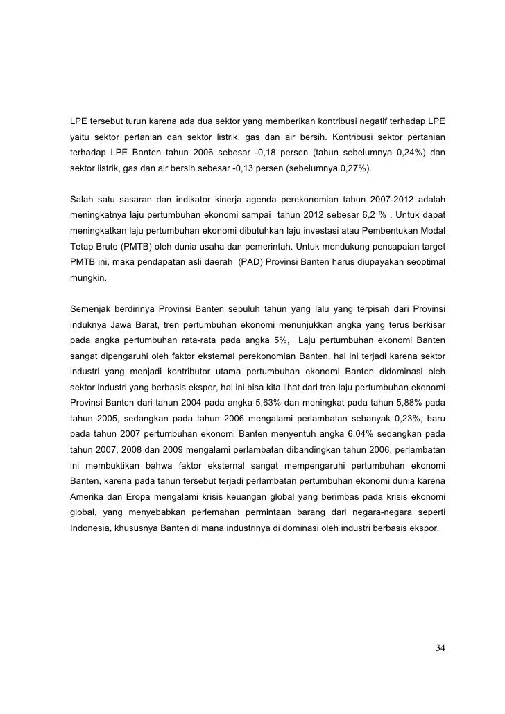 Laporan Akhir Ekpd 2010 Banten Untirta