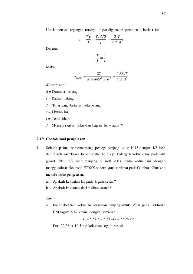 106+ Contoh Soal Pilihan Ganda Las Mig Terlengkap Dikdasmen