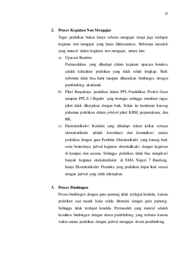 Laporan Ppl Ppg Pasca Sm 3t Muhamad Yogi Sman 7 Bandung