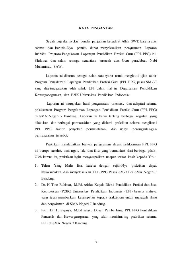 Laporan Ppl Ppg Pasca Sm 3t Muhamad Yogi Sman 7 Bandung