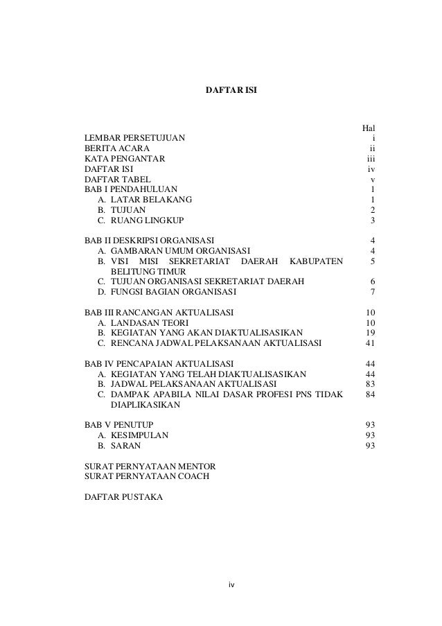 Laporan Aktualisasi Nilai-Nilai Dasar Profesi PNS, ANEKA