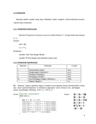 Laporan Praktikum Algoritma | PDF