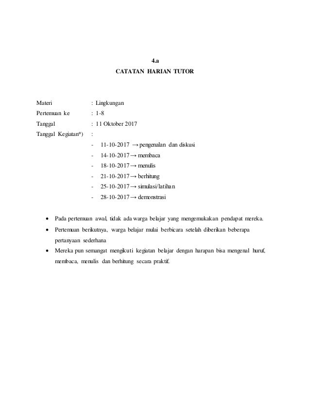 Download Contoh Laporan Pembelajaran Berwawasan Kemasyarakatan Cara Mengajarku