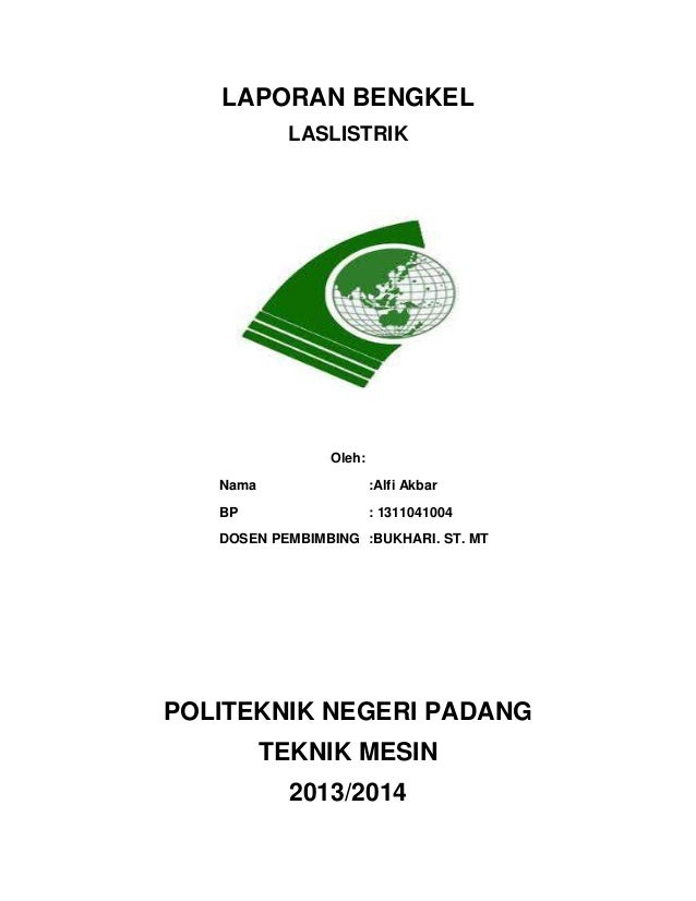 Contoh Laporan Prakerin Las
