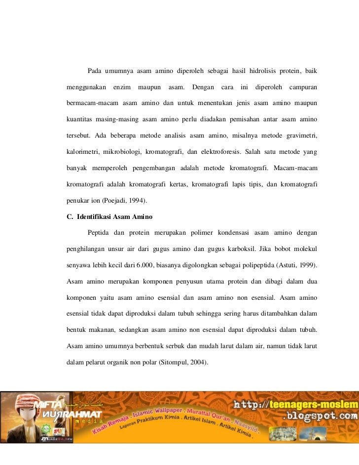 Contoh Laporan Identifikasi Senyawa Organik - Rasmi B
