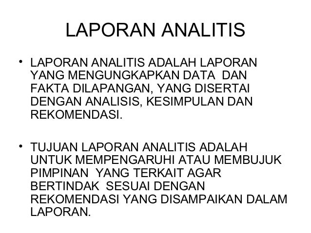 Laporan Bisnis