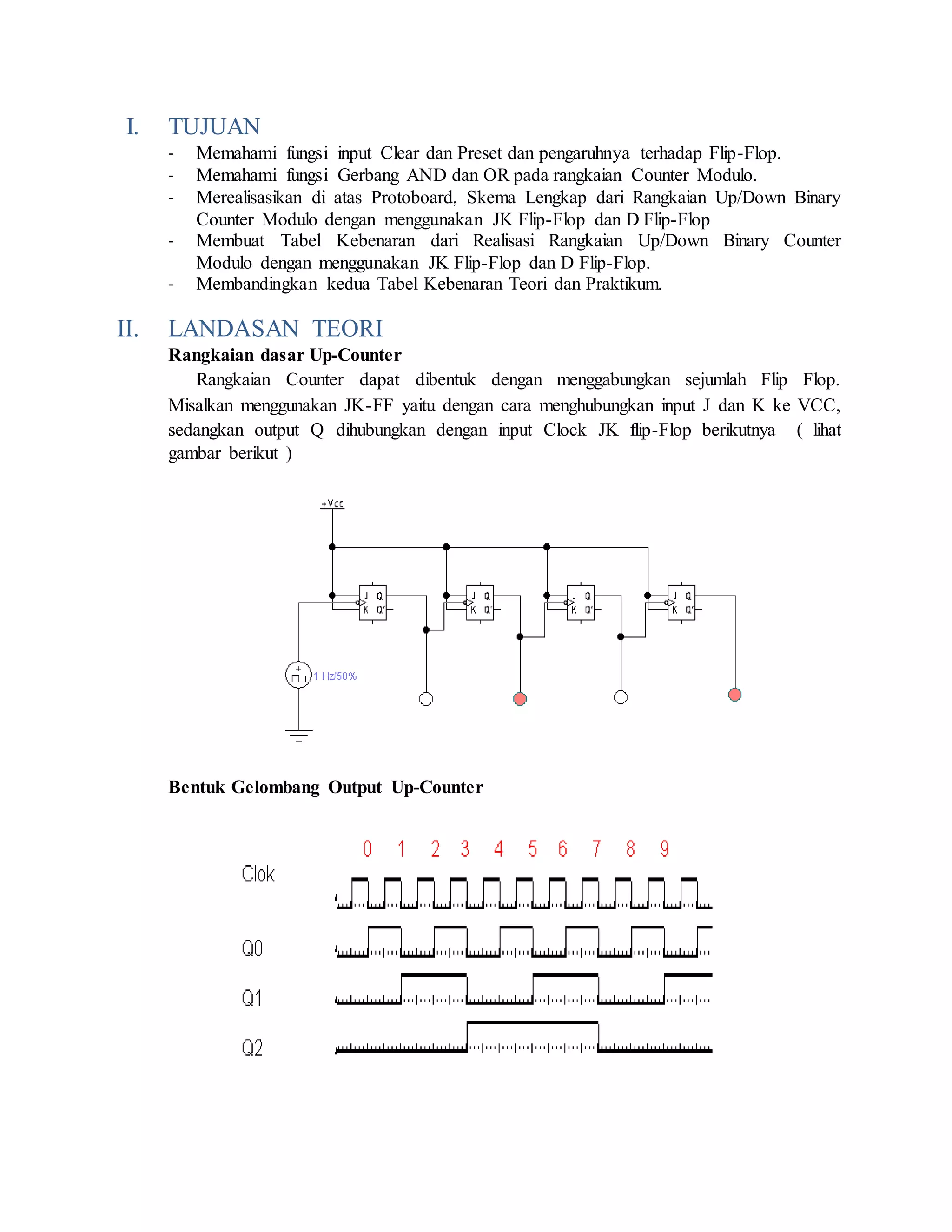 Laporan Modulo Counter | DOCX