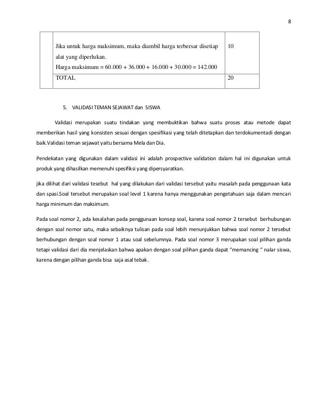 Contoh Laporan Evaluasi Program