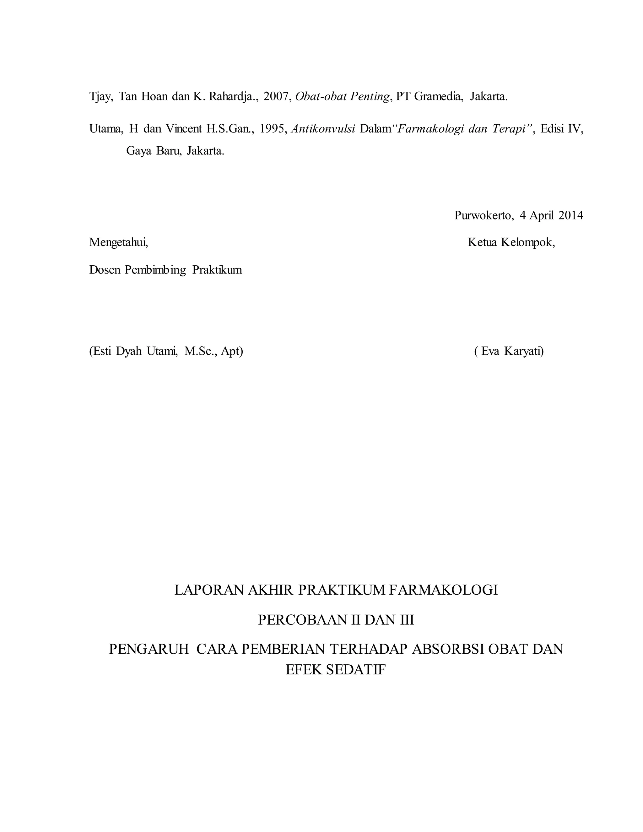 Laporan Farmakologi 1 Docx