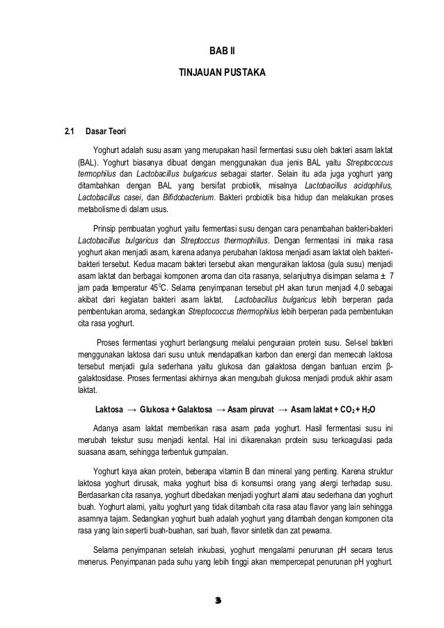 Laporan Fermentasi Pembuatan Yoghurt