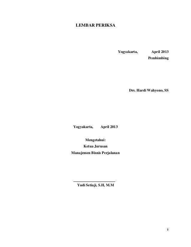 Contoh Kata Pengantar Laporan Fieldtrip  Contoh