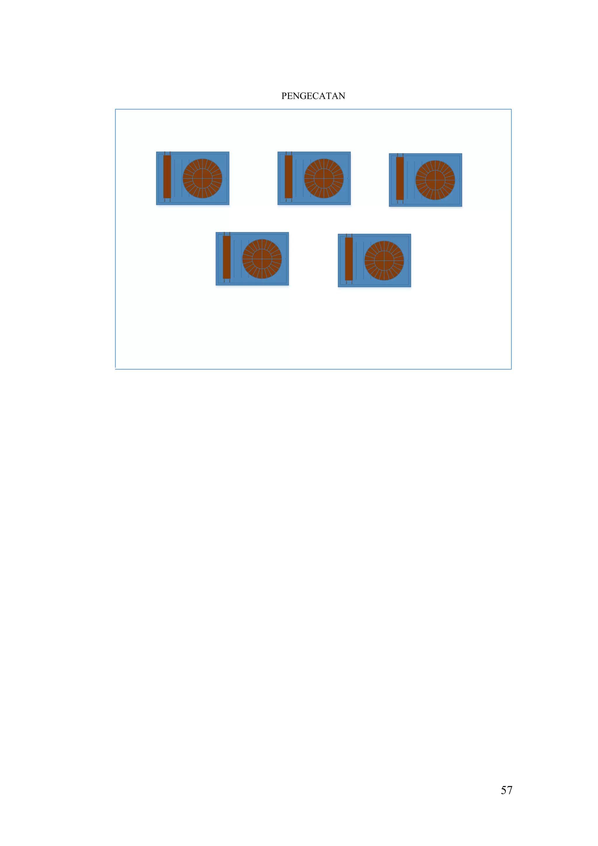 57
PENGECATAN
 