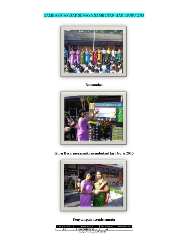 Laporan hari guru 2013