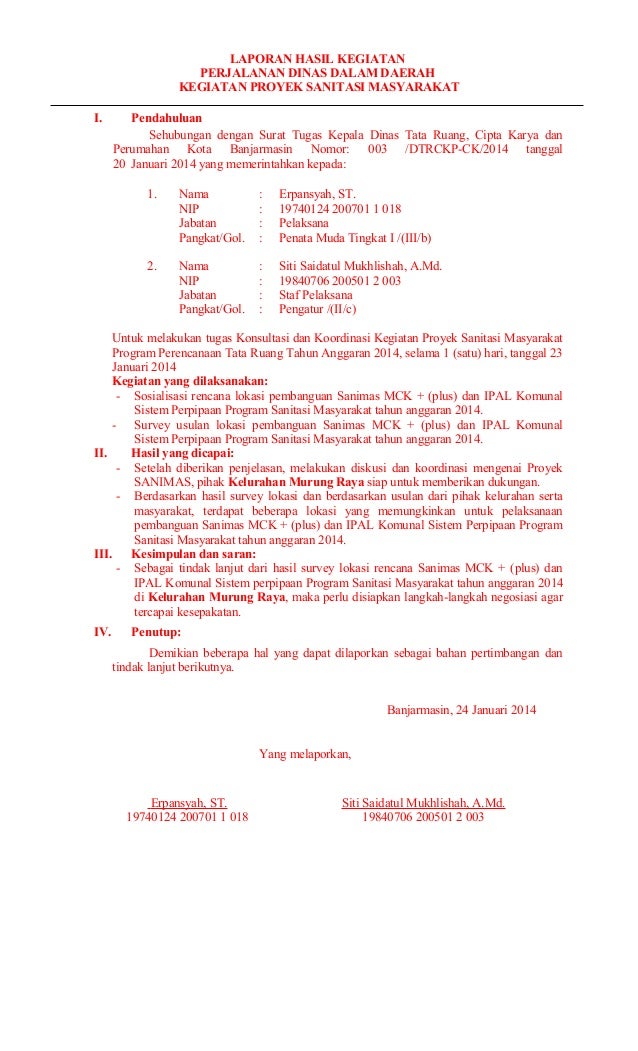 Laporan hasil kegiatan sanimas feb mantuil 2014 Laporan hasil kegiatan sanimas feb mantuil 2014