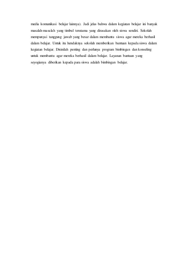 Laporan Hasil Observasi Bk