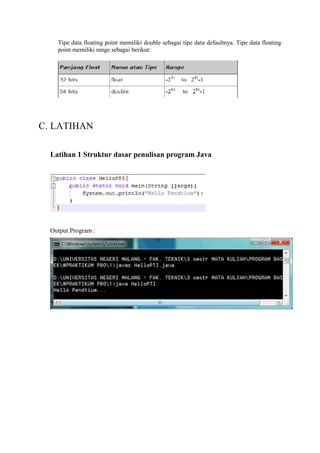 Laporan i | PDF