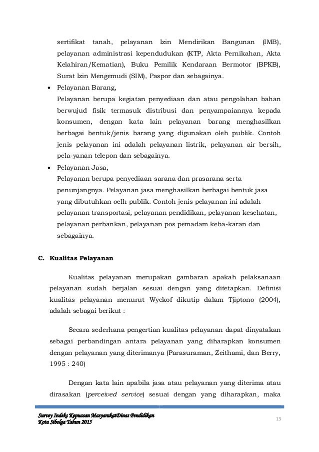 Laporan ikm disdik sibolga 2015