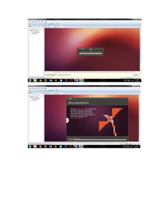 Laporan instalasi ubuntu 12.10 Via VM Ware | DOC