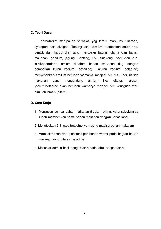 Laporan Ipa Ict Uji Karbohidrat