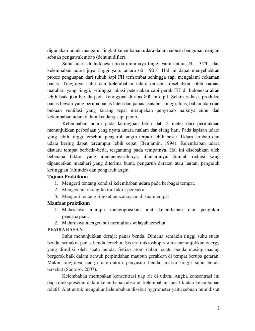 Laporan juenal kesehatan lingkungan pdf