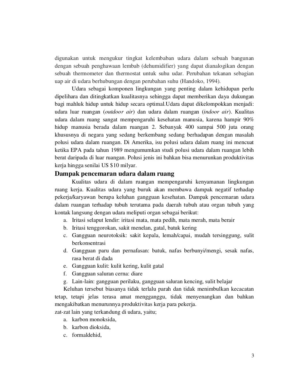 Laporan juenal kesehatan lingkungan pdf