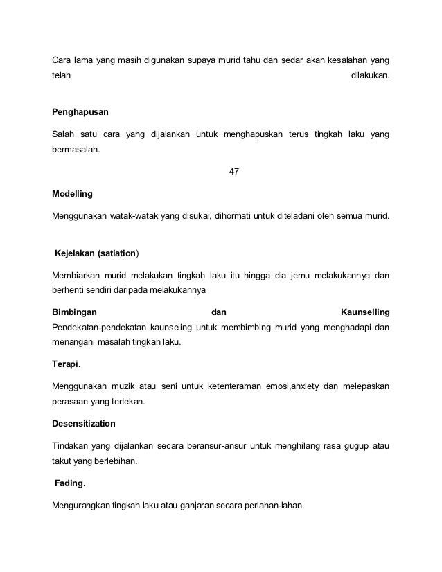 Contoh Surat Senarai Semak Kerja Sekolah Murid