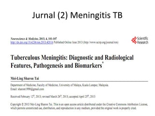 Jurnal (2) Meningitis TB
 