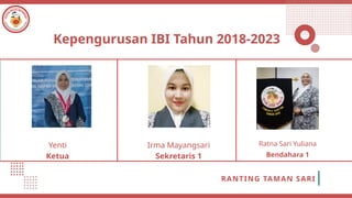 LAPORAN KEGIATAN IBI RANTING TAMAN SARI.pptx