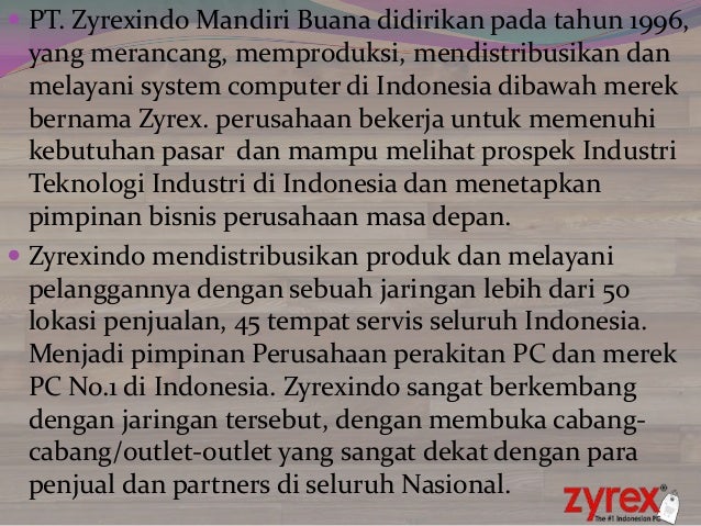 Contoh persentasi laporan PKL