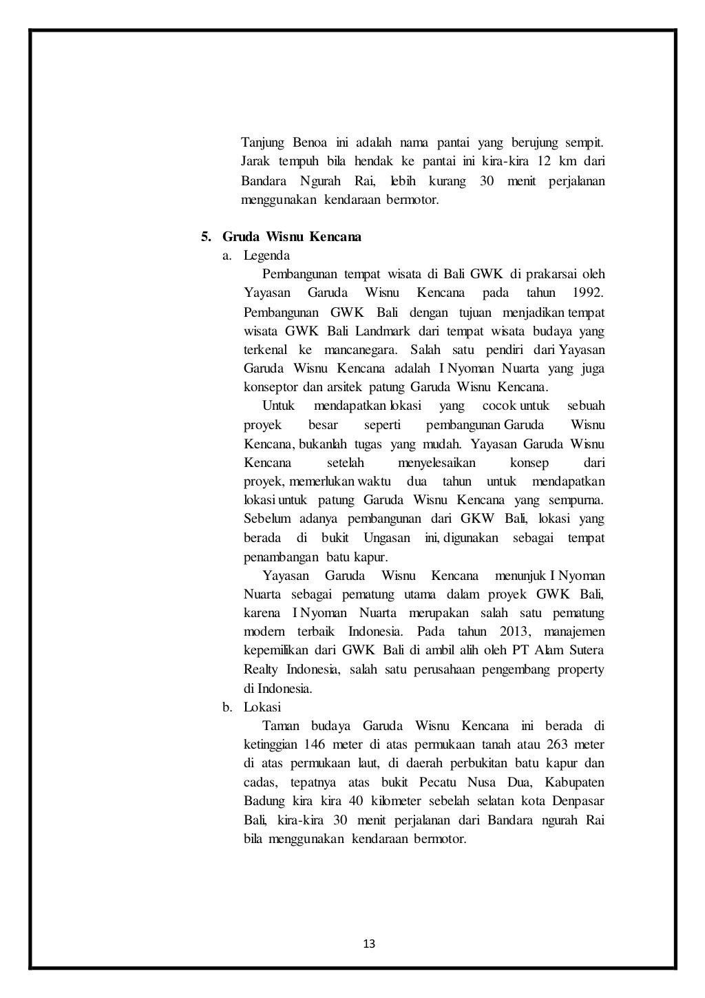 LAPORAN KEGIATAN STUDI WISATA KE BALI TAHUN 2016 LAPORAN KEGIATAN STUDI WISATA KE BALI TAHUN 2016
