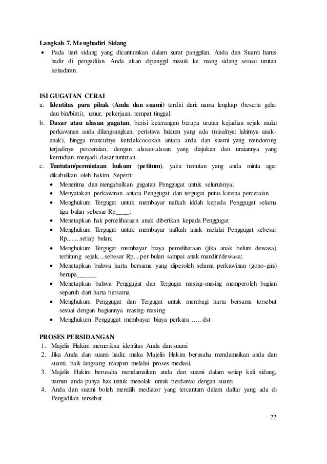 Contoh Surat Kuasa Mediasi Di Pengadilan Agama