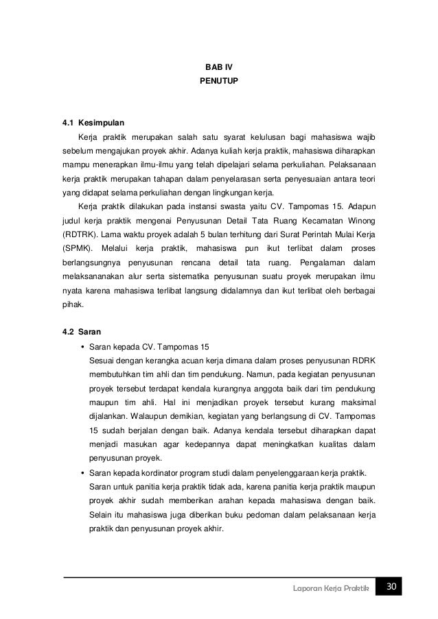 laporan kerja praktek 30 638