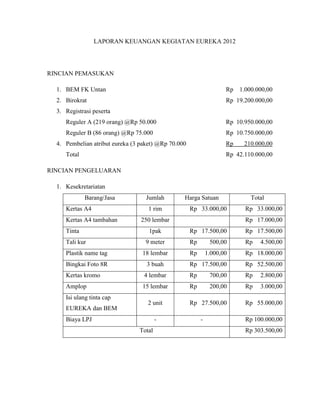 Laporan keuangan | DOCX