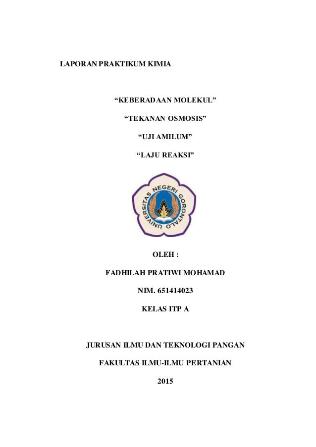 Praktikum Kimia Sederhana
