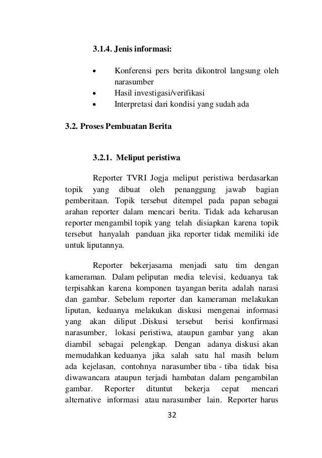 Contoh Laporan Kegiatan Menyimak Wawancara Di Televisi Contoh Laporan Kegiatan Menyimak Wawancara Di Televisi