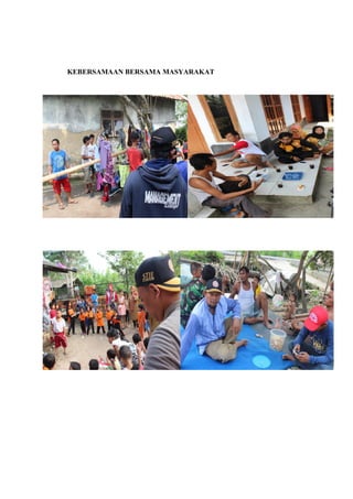 KEBERSAMAAN BERSAMA MASYARAKAT
 