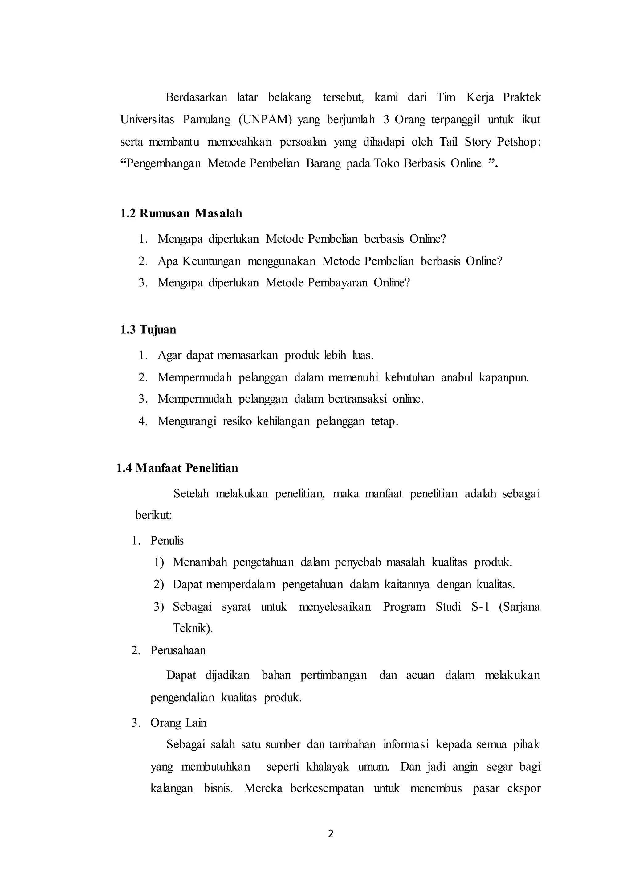 Laporan KERJA PRAKTEK | DOCX