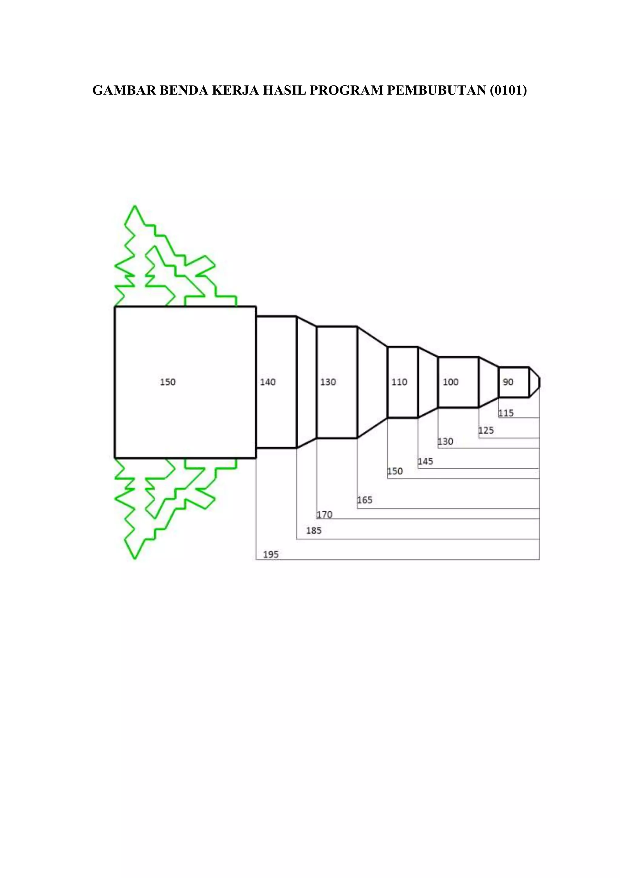 GAMBAR BENDA KERJA HASIL PROGRAM PEMBUBUTAN (0101)
 