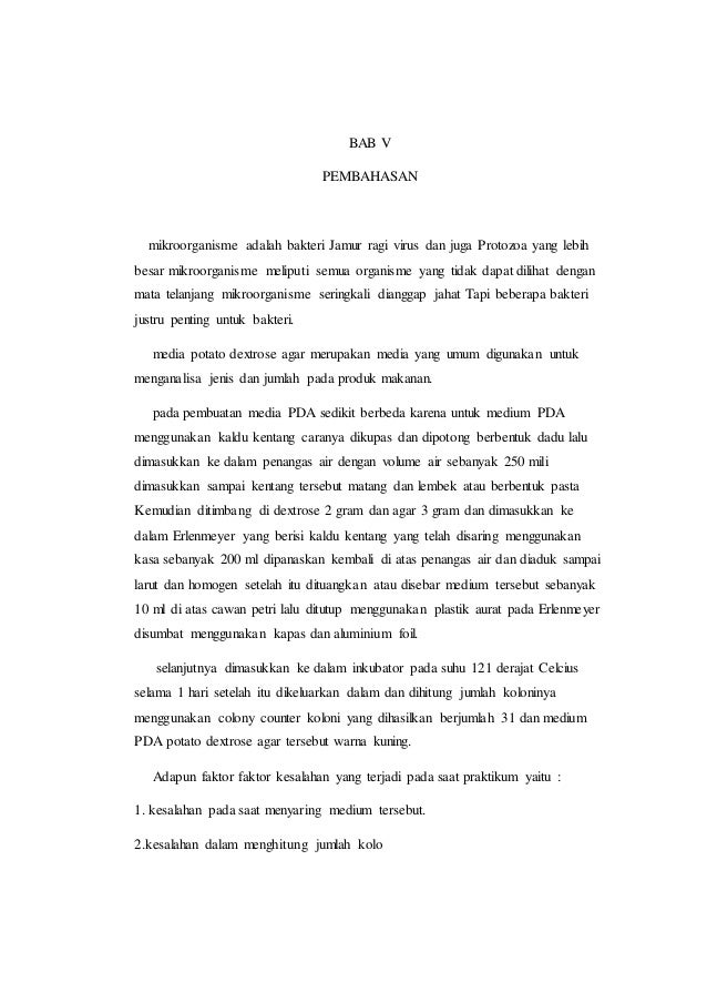 Laporan Lengkap Mikrobiologi Dan Parasitologi Laporan Lengkap Mikrobiologi Dan Parasitologi