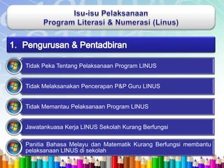 Program Linus Laporan Linus Tahun 2011 | PPTX