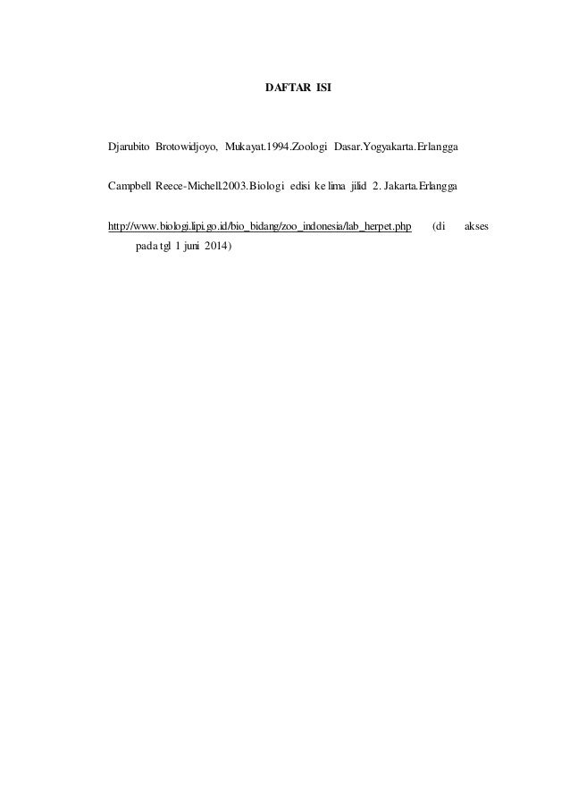 Laporan PKL Taksonomi Vertebrata