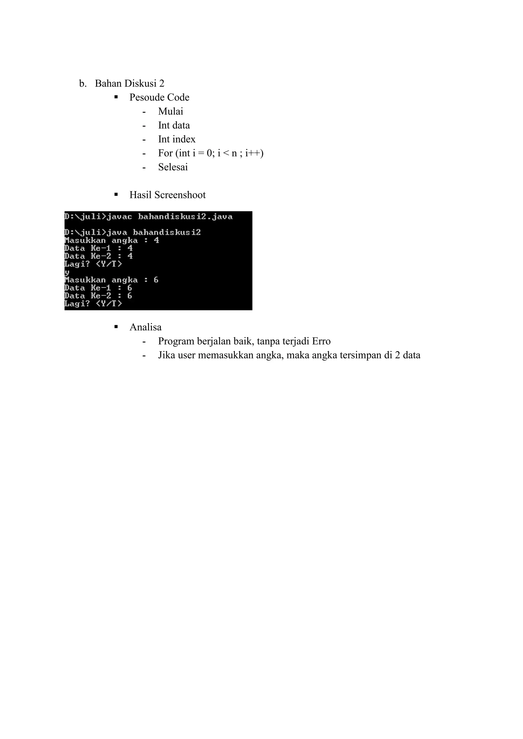 Class and Objek Struktur Data | PDF | Free Download